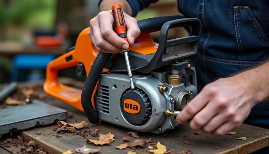 apprenez à régler le carburateur de votre tronçonneuse facilement pour garantir une performance optimale et prolonger la durée de vie de votre outil.