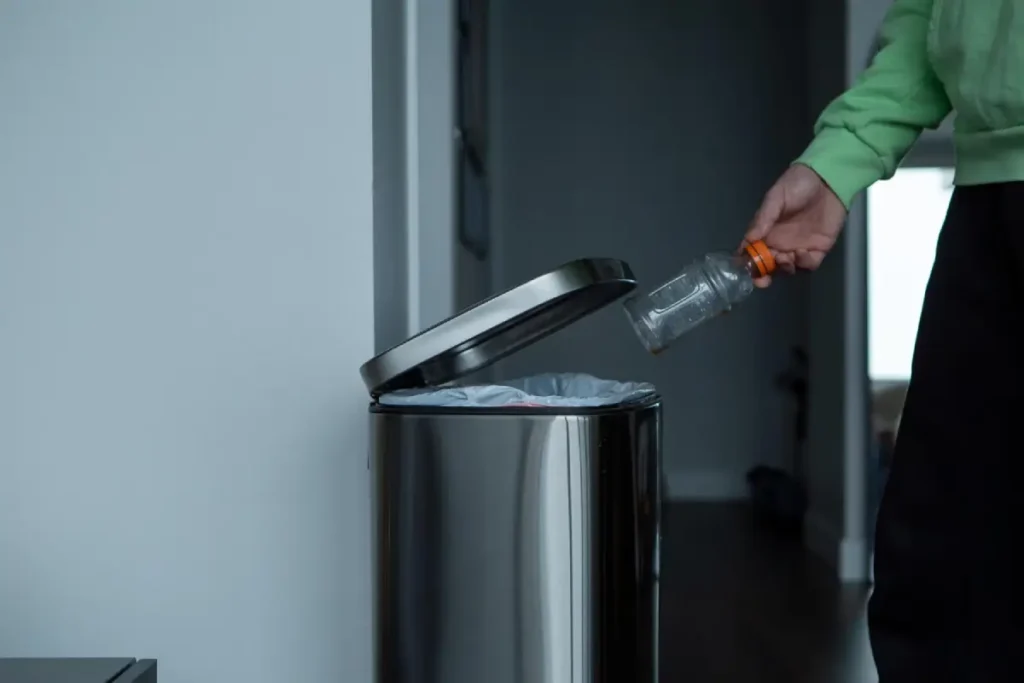 poubelle double compartiment