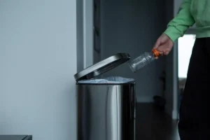 poubelle double compartiment