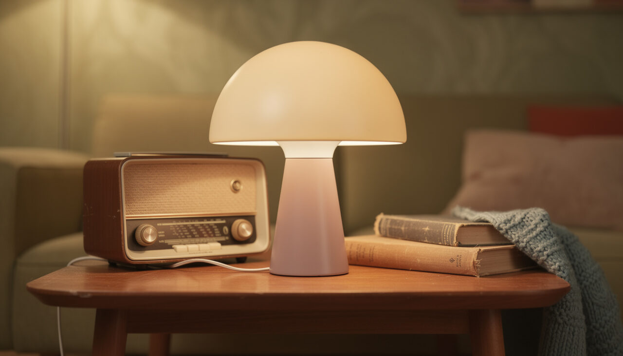 Lire la suite à propos de l’article Lampe champignon Ikea vintage : un éclairage rétro pour votre décoration
