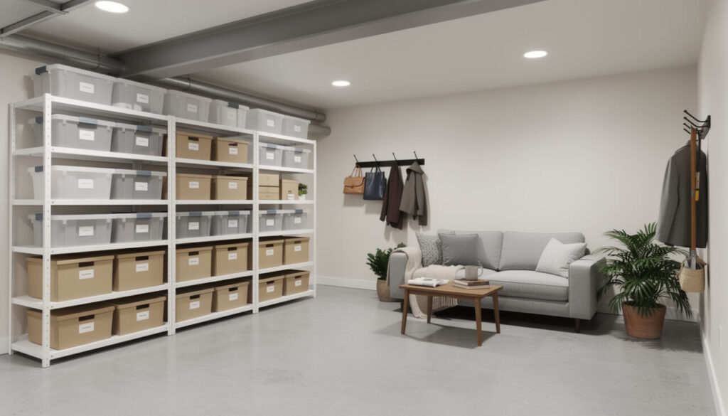 découvrez comment transformer votre sous-sol en un espace optimisé alliant rangement efficace et confort agréable, grâce à nos conseils pratiques et astuces d'aménagement.