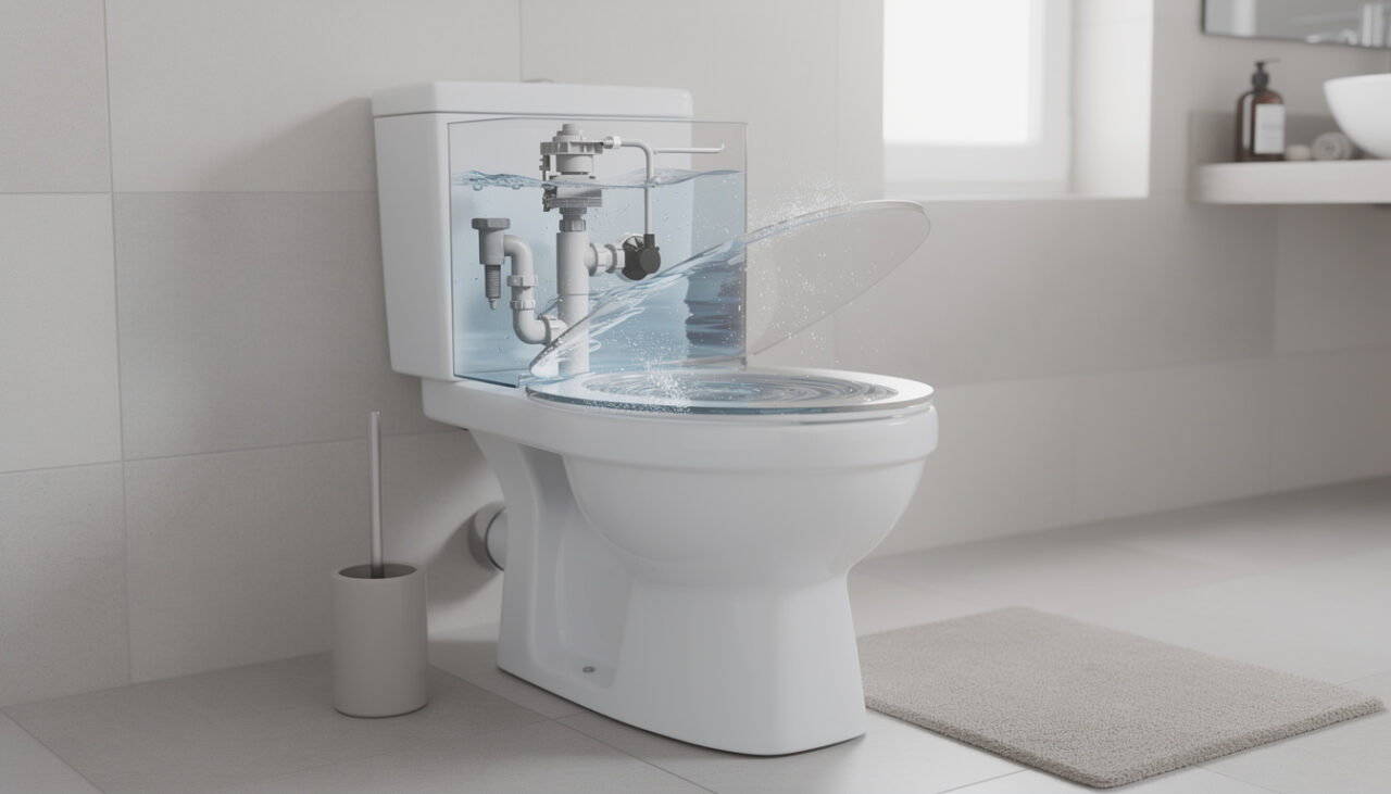 Lire la suite à propos de l’article Pourquoi ma toilette fait-elle glouglou et comment y remédier ?